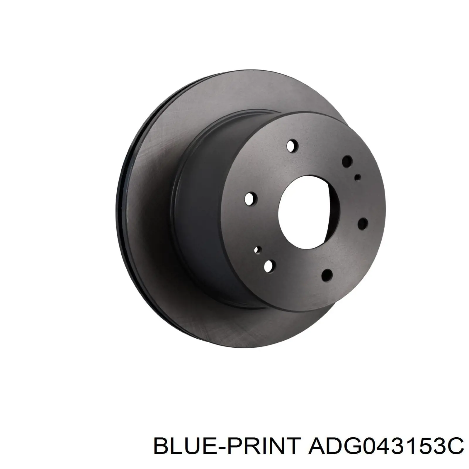 Disco de freno trasero ADG043153C Blue Print