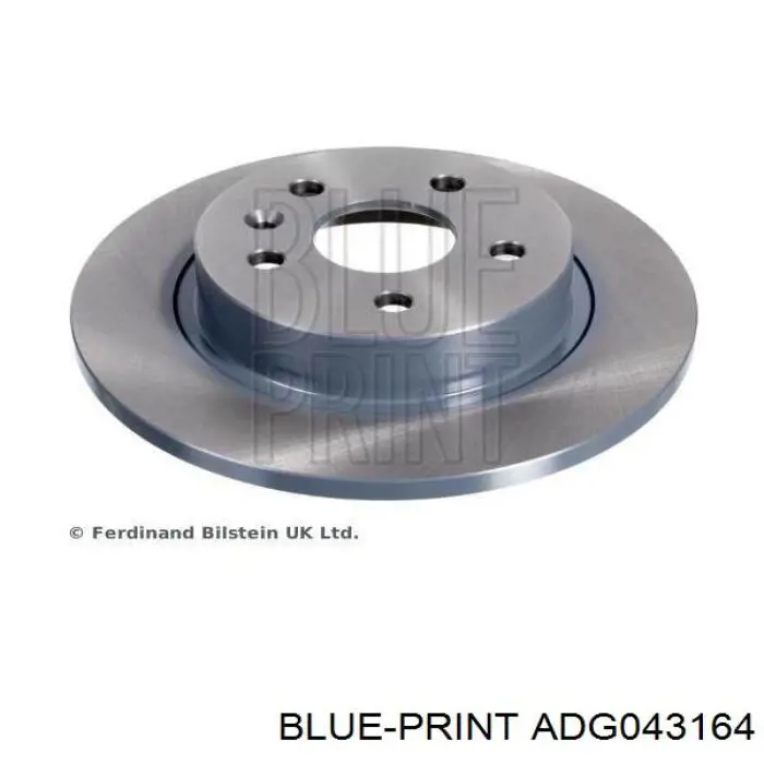 ADG043164 Blue Print disco de freno trasero