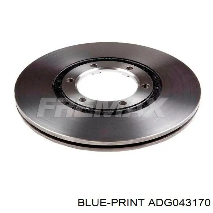 Disco de freno delantero Japan Parts DI004C