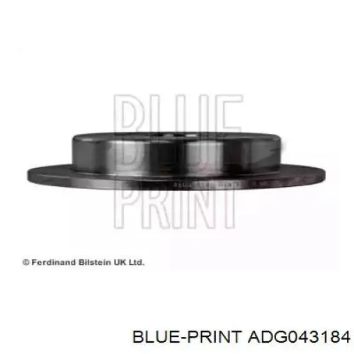 ADG043184 Blue Print disco de freno trasero