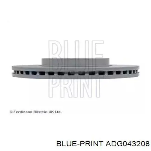 ADG043208 Blue Print disco de freno delantero