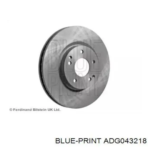 ADG043218 Blue Print disco de freno delantero