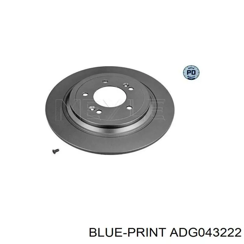 Comprar 18574 ABS Disco de freno trasero