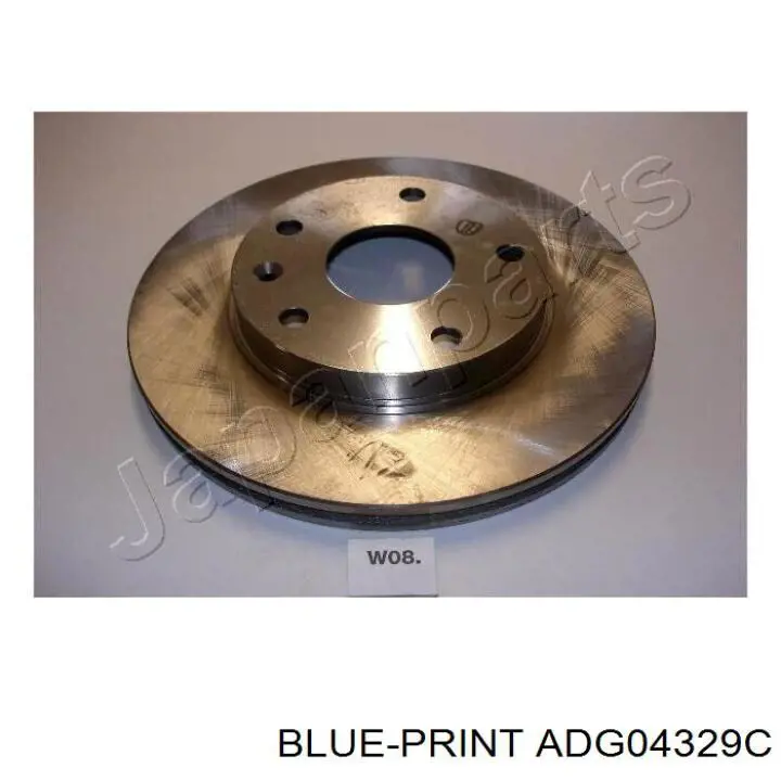 Disco de freno delantero General Motors 96238673