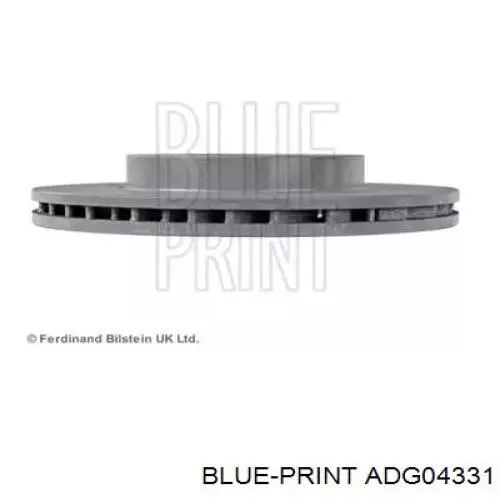 ADG04331 Blue Print disco de freno delantero