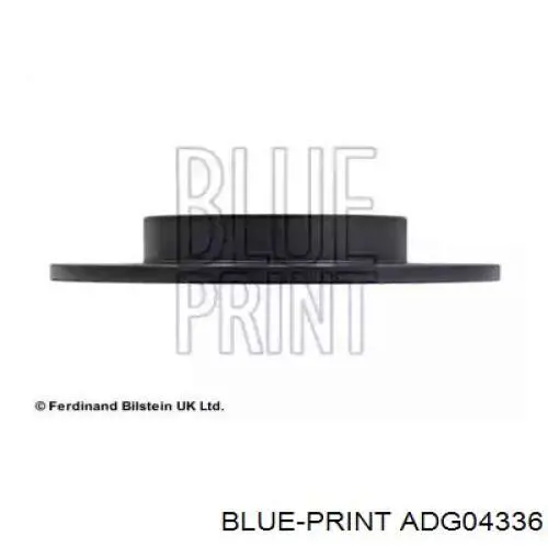 ADG04336 Blue Print disco de freno trasero