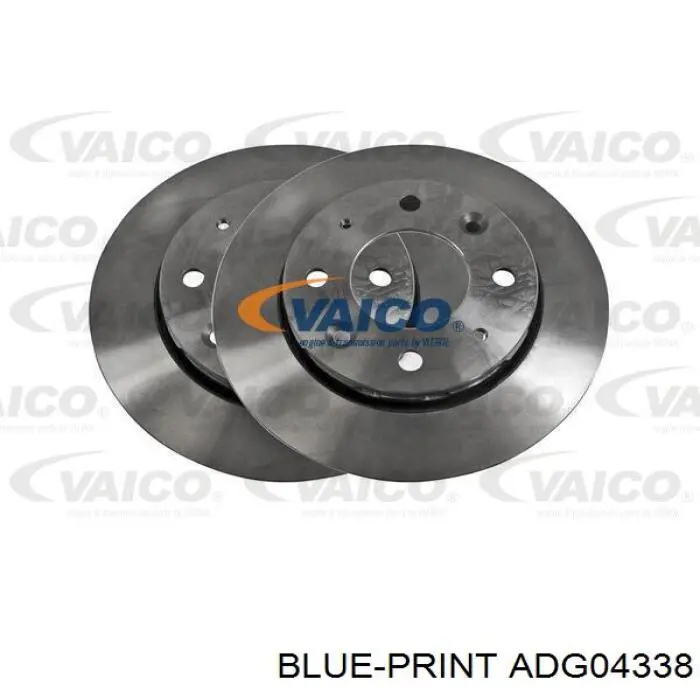 Disco de freno 15282 Mapco
