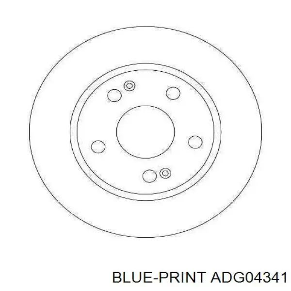 5171226100 Toyota freno de disco delantero