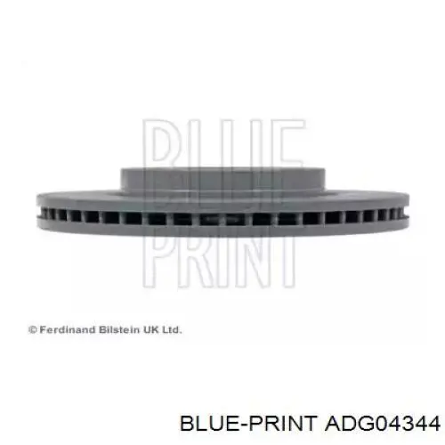 ADG04344 Blue Print disco de freno delantero