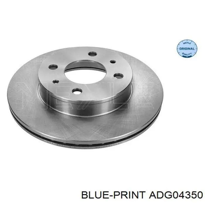Disco de freno delantero Blue Print ADG04350
