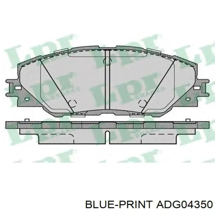 ADG04350 Blue Print Discos