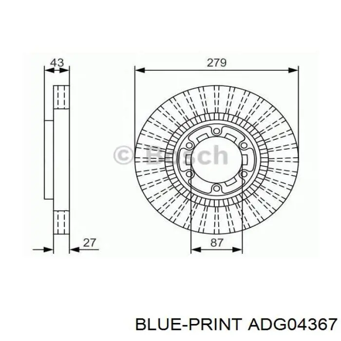 Comprar S51712H1000 Hyundai/Kia Freno de disco delantero