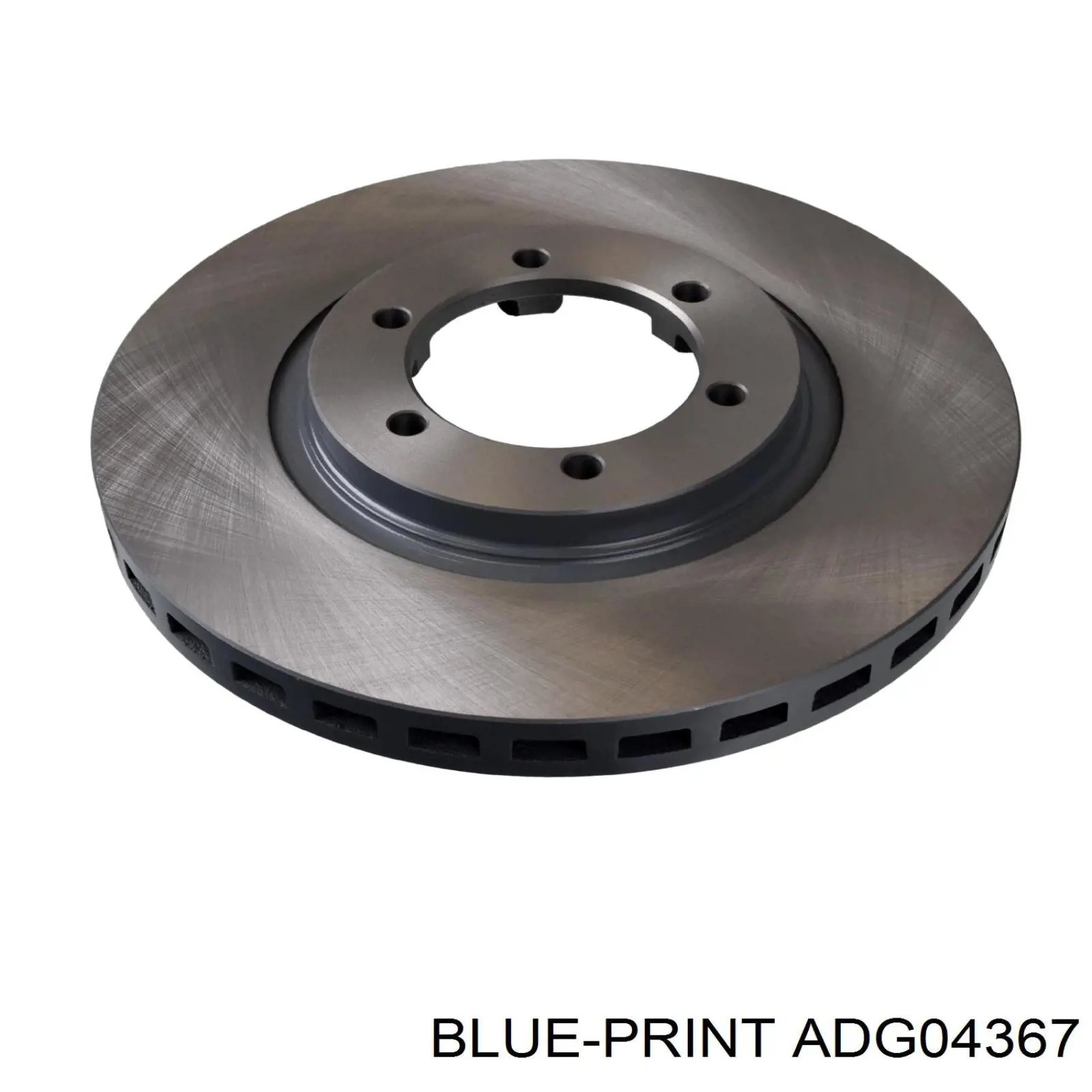 ADG04367 Blue Print disco de freno delantero