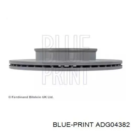 ADG04382 Blue Print disco de freno delantero