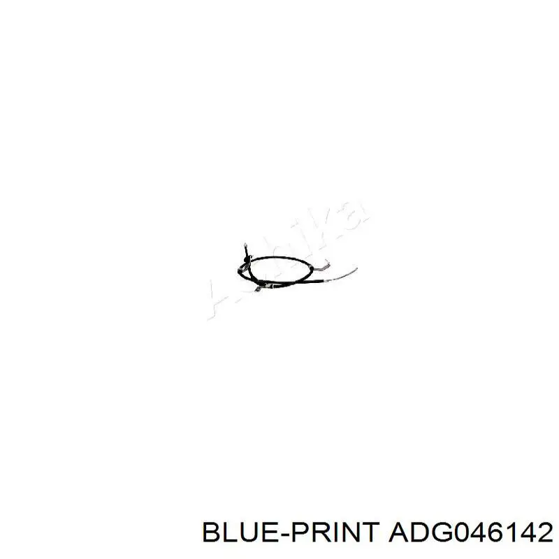 ADG046142 Blue Print cable de freno de mano trasero izquierdo