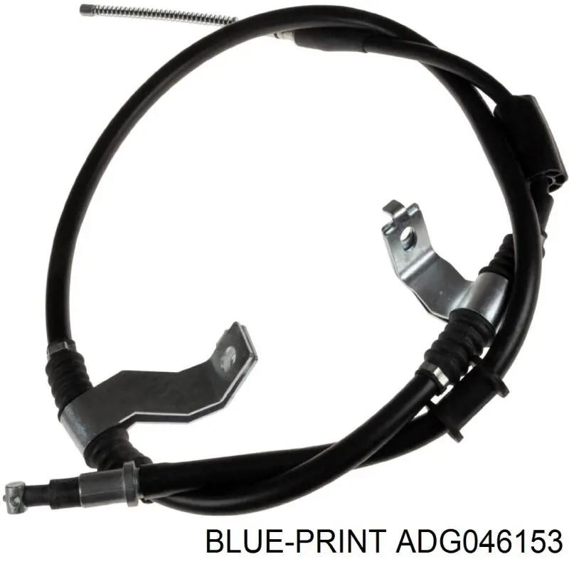 ADG046153 Blue Print cable de freno de mano trasero izquierdo