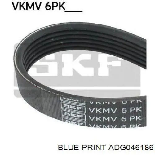 ADG046186 Blue Print cable de freno de mano trasero derecho