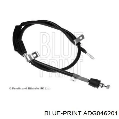 Cable de freno de mano trasero derecho para Hyundai Coupe (GK)