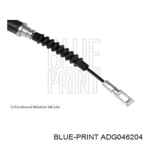 ADG046204 Blue Print cable de freno de mano trasero izquierdo