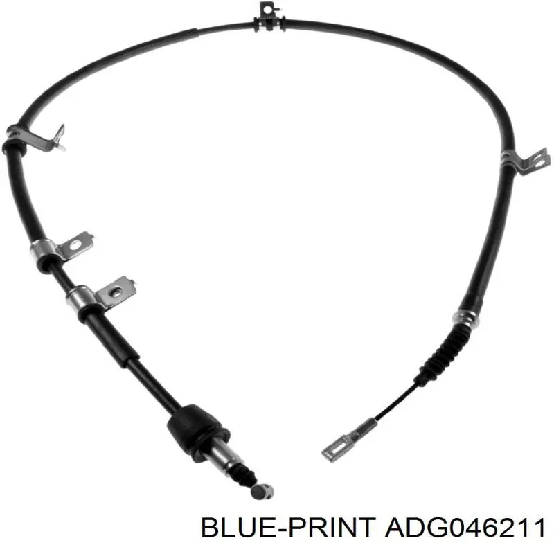 597702R500 Hyundai/Kia cable de freno de mano trasero derecho