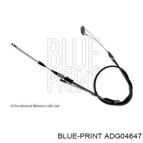 94581103 General Motors Cable de freno de mano trasero derecho/izquierdo