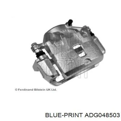 Pinza de freno delantera izquierda 343712 Budweg