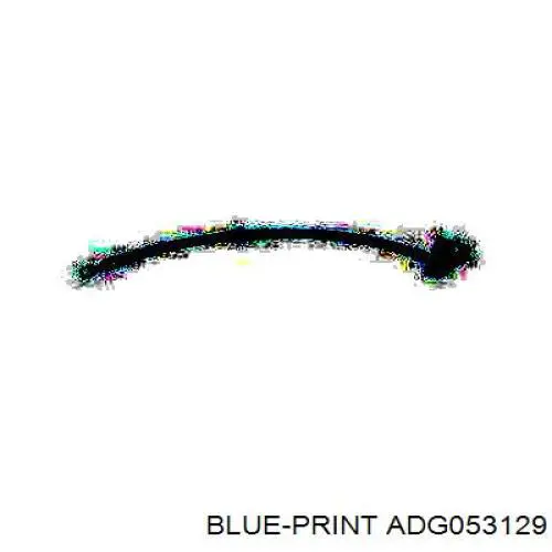 Latiguillos de freno delantero derecho ADG053129 Blue Print