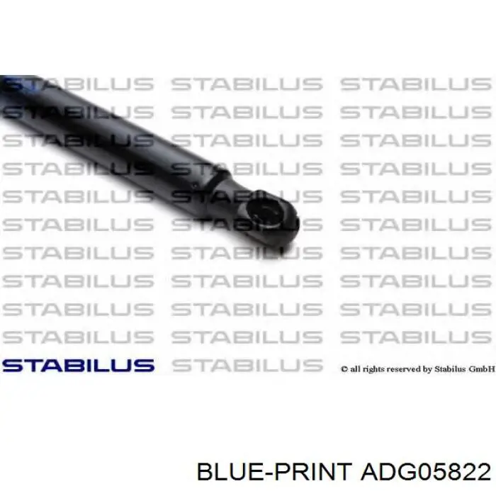Muelle neumatico maletero Metzger 2110603