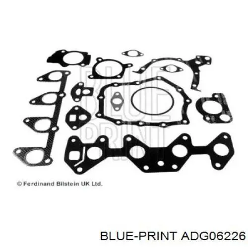 ADG06226 Blue Print juego de juntas de motor, completo, superior