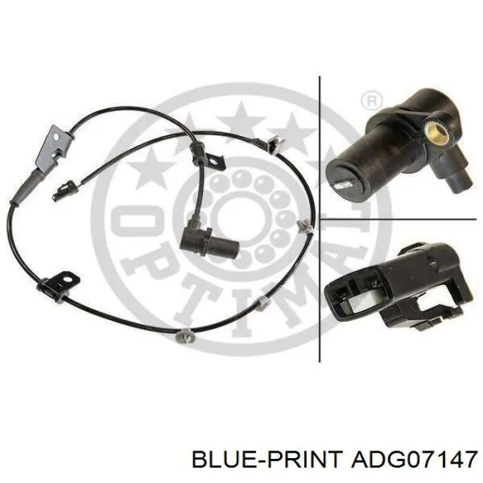 ADG07147 Blue Print sensor abs delantero izquierdo