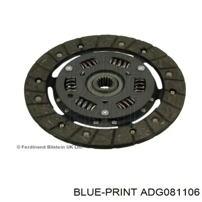 ADG081106 Blue Print fuelle, árbol de transmisión delantero exterior