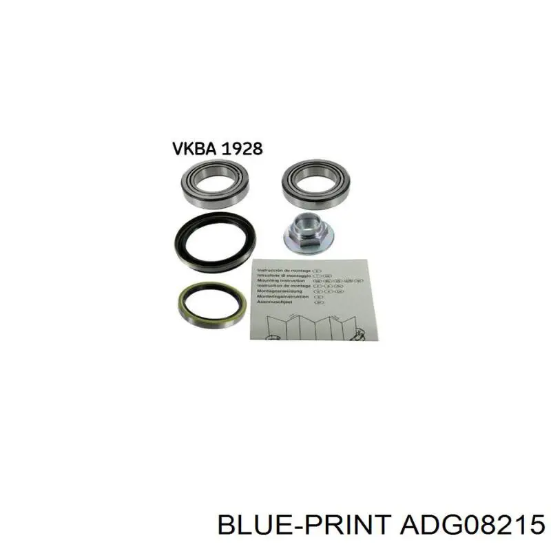 ADG08215 Blue Print cojinete de rueda delantero
