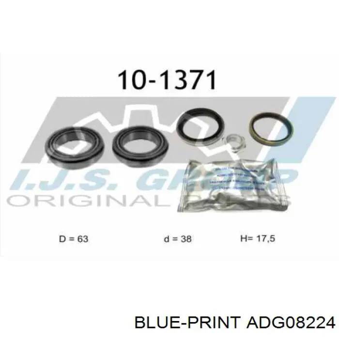 Cojinete de rueda delantero Peugeot/Citroen 0000312518 precio, desde 24,29 EUR