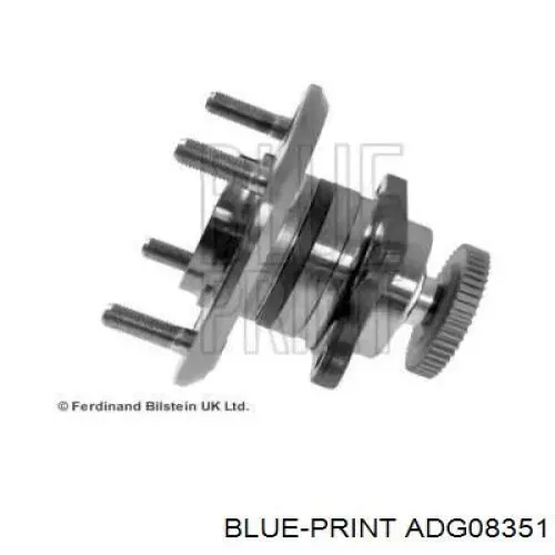 ADG08351 Blue Print cubo de rueda trasero