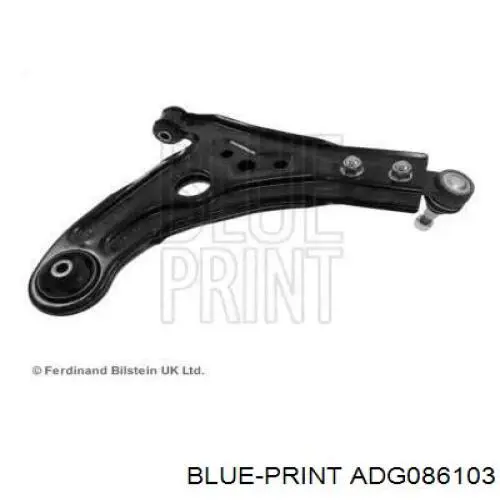 Brazo inferior izquierdo de la suspensión delantera Mapco 51296