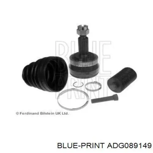ADG089149 Blue Print Semieje delantero izquierdo