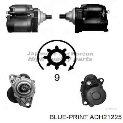 S9329S AS/Auto Storm motor de arranque