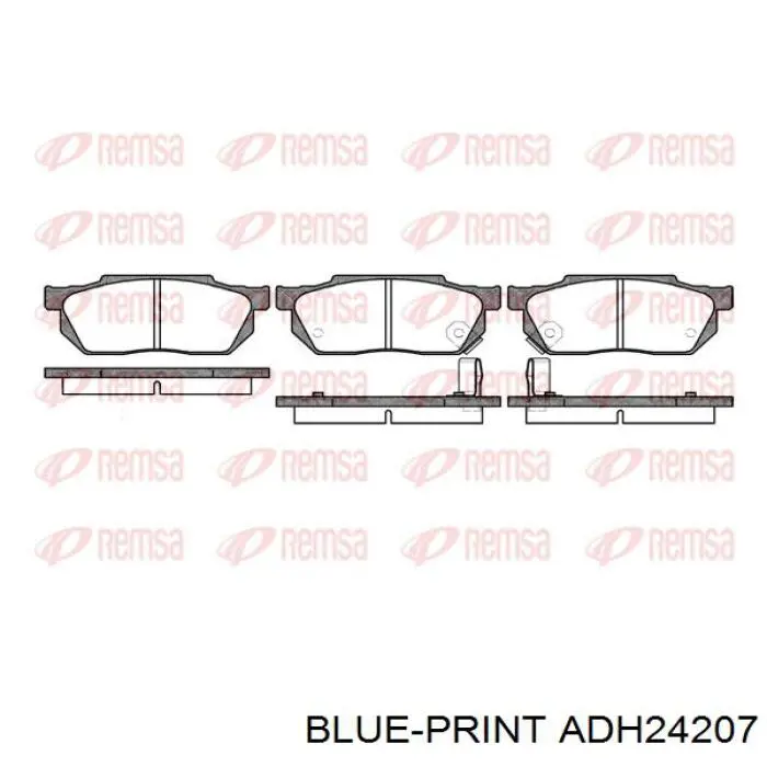 45022SH3010 Honda pastillas de freno delanteras