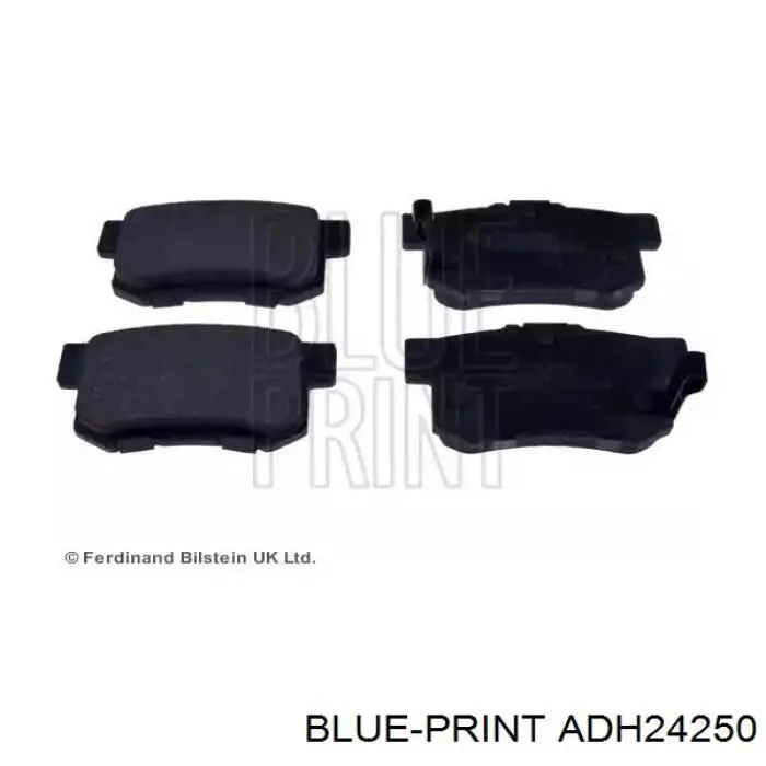 Comprar ADH24250 Blue Print Pastillas de freno traseras