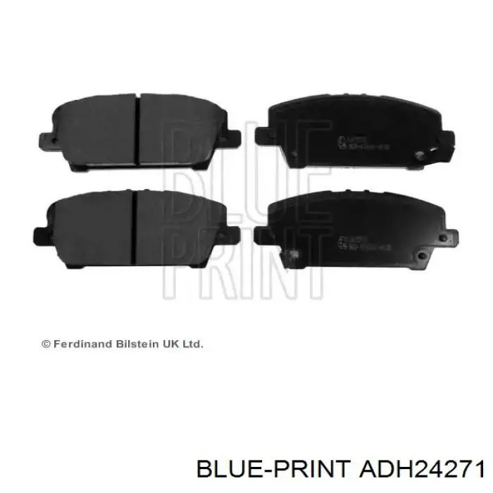 Pastillas freno delanteras Blue Print ADH24271 precio, desde 29,33 EUR