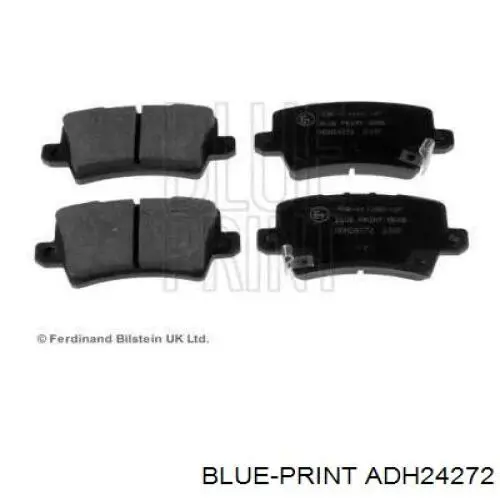 43022SMGE02 Hyundai/Kia pastillas de freno traseras