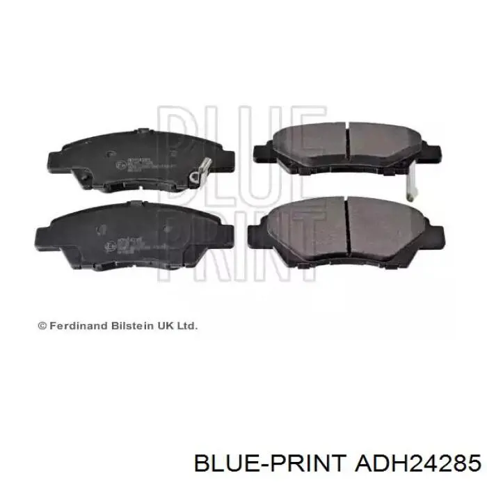 Comprar ADH24285 Blue Print Pastillas delanteras de freno