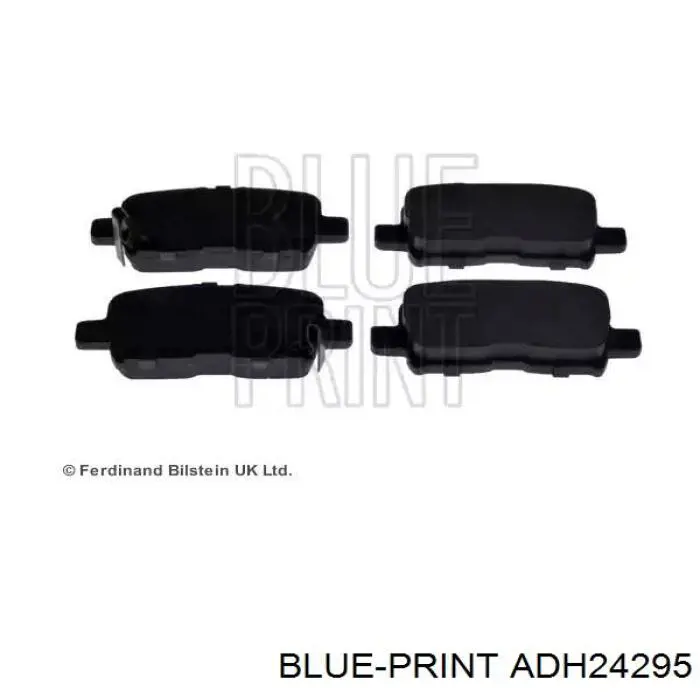 Comprar ADH24295 Blue Print Pastillas de freno traseras