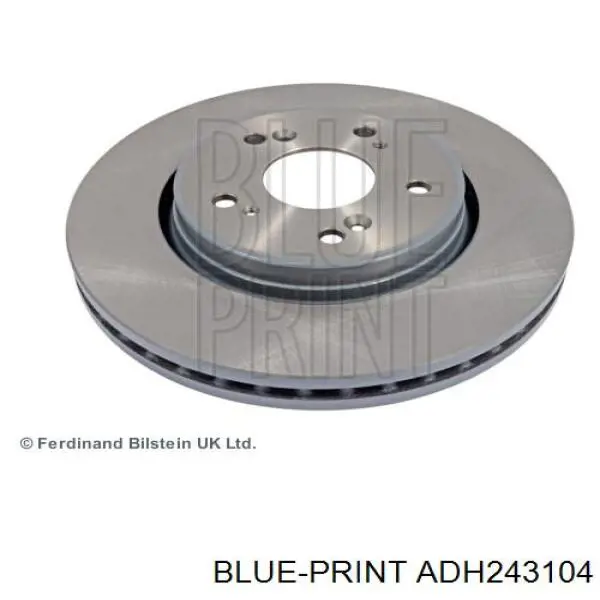 ADH243104 Blue Print disco de freno delantero