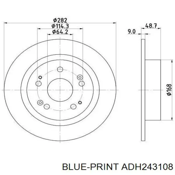 Frenos traseros Honda 42510TA0A02