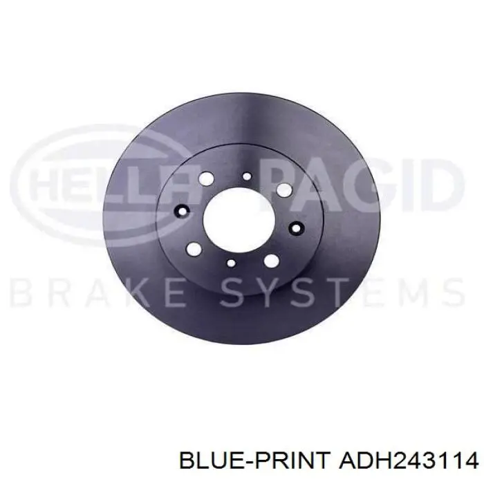 ADH243114 Blue Print Frenos delanteros