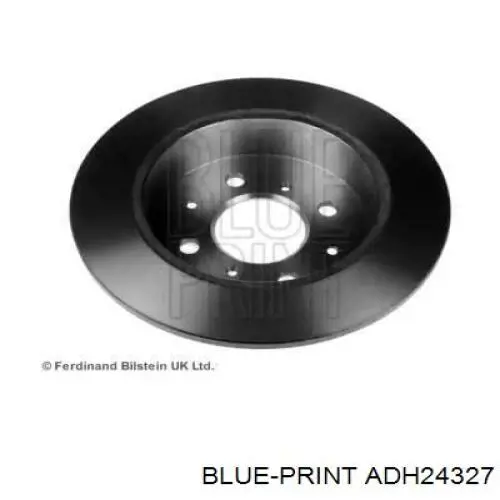 ADH24327 Blue Print disco de freno trasero