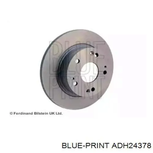 ADH24378 Blue Print disco de freno trasero
