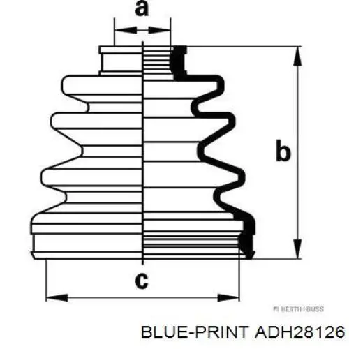 Fuelle, árbol de transmisión, Eje delantero interior para Honda Civic (EJ9, EK1)