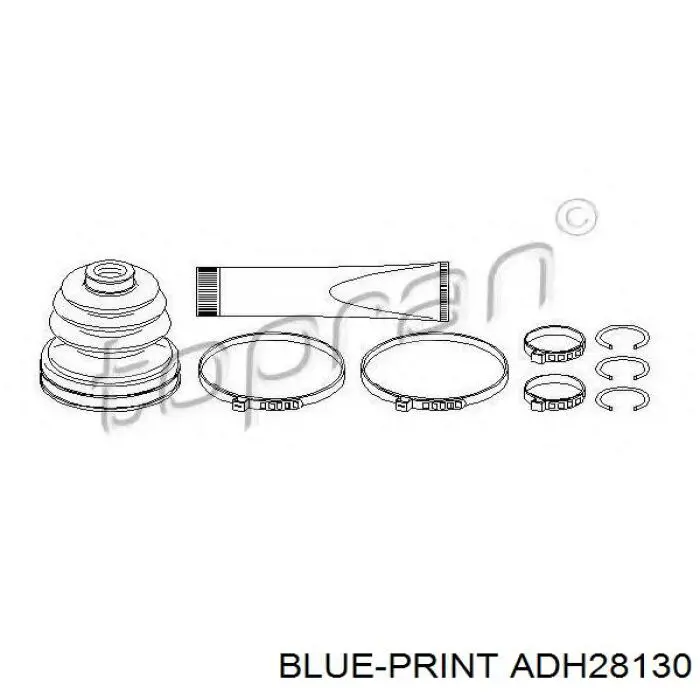 Comprar ADH28130 Blue Print Fuelle interior de junta homocinética del semieje trasero